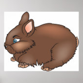 Brown Bunny Rabbit Poster (Vorne)