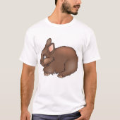 Brown Bunny Rabbit T-Shirt (Vorderseite)