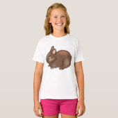 Brown Bunny Rabbit T-Shirt (Vorne ganz)