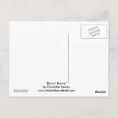 "Brown Bunny" Tierart Postkarte (Rückseite)