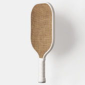 Brown Burlap Pickleball Schläger (Links)