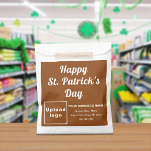 Brown Business Brand, St. Patrick's Day, Paper Bag Geschenktütchen