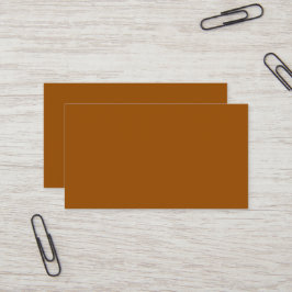 Brown Business Card Visitenkarte