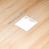 Brown Business Schriftart White Square Post Notiz