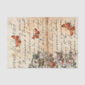Brown Butterfly Decoupage Tissue Paper Seidenpapier (Vorderseite)