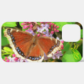 Brown Butterfly mit blauen Flecken auf Lilacs Case (Hinten (horizontal))