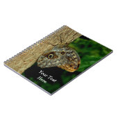 Brown Butterfly Nature Art Notizblock (Linke Seite)