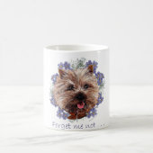 Brown Cairn Terrier Vergiss-me-not Kaffeetasse (Mittel)
