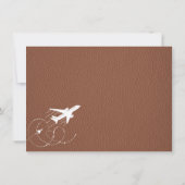 Brown California Passport Dankeskarte (Rückseite)