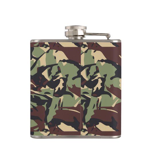 Brown Camou Flachmann (Rückseite)