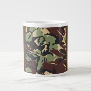 Brown Camou Jumbo-Tasse