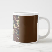 Brown Camou Jumbo-Tasse (Rechts)