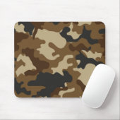 Brown-Camouflage Mousepad (Mit Mouse)