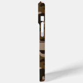 Brown Camouflage Personalized Case-Mate iPhone Hülle (Rückseite / Links)