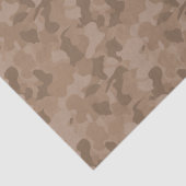 Brown Camouflage Seidenpapier (Detail)