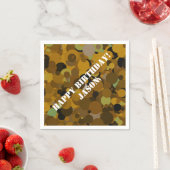 Brown Camouflage Serviette (Beispiel)