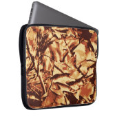 Brown-Camouflage-Tarnungs-Geschenke für Jäger Laptopschutzhülle (Vorne Rechts)