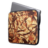 Brown-Camouflage-Tarnungs-Geschenke für Jäger Laptopschutzhülle (Vorderseite Links)