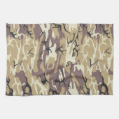 Brown Camouflage Towell Küchentuch (Horizontal)