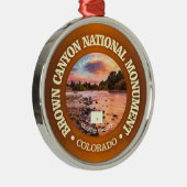 Brown Canyon (NM) Ornament Aus Metall (Rechts)