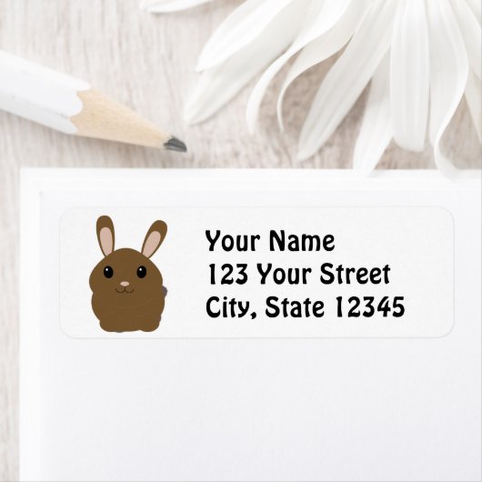 Brown Cartoon Bunny (Insitu)