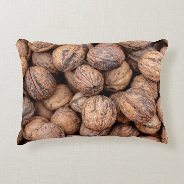 Brown cashew nuts dekokissen (Vorderseite)