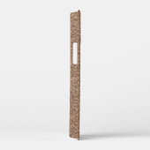 Brown Chamois Textur Print Case-Mate iPhone Hülle (Rückseite / Rechts)