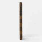 Brown Checkerboard Case-Mate iPhone Hülle (Hinten/Links)