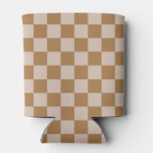 Brown Checkerboard Dosenkühler (Rückseite)