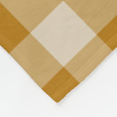 Brown Checkered Square Seamless Pattern  Fleecedecke (Ecke)