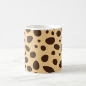 Brown Cheetah Print Kaffeetasse (Mittel)