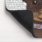 Brown Chihuahua und Tiara Mousepad (Ecke)