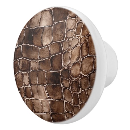 Brown Chocolate Candy Keramikknauf (Rechts)