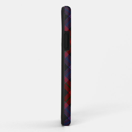 Brown Clan Abzeichen & Tartan Phone Case (Hinten/Rechts)