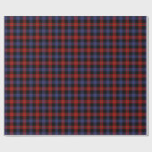 Brown Clan Tartan Geschenkpapier (Flach)