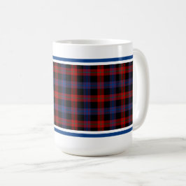 Brown Clan Tartan Kaffeetasse