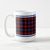 Brown Clan Tartan Kaffeetasse (Links)