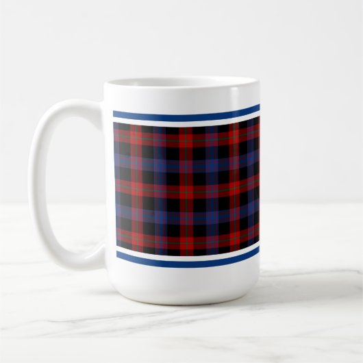 Brown Clan Tartan Kaffeetasse (Links)