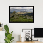 Brown Clee von Clee Hill. Poster von cARTerART (Heimbüro)