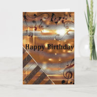 Brown Clef Sheet Music Piano Geburtstag