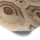 Brown cloth poster (Ecke)