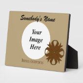 Brown Clover Ribbon Template von Kenneth Yoncich Fotoplatte (Seite)
