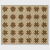Brown Clover Ribbon von Kenneth Yoncich Geschenkpapier (Flach)
