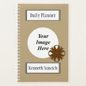 Brown Clover Ribbon von Kenneth Yoncich Planer (Vorderseite)