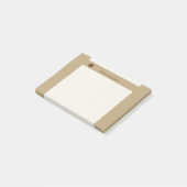 Brown Clover Ribbon von Kenneth Yoncich Post-it Klebezettel (angewinkelt)
