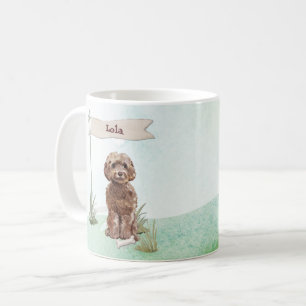 Brown Cockapoo Herzlichen Glückwunsch zum neuen H Kaffeetasse