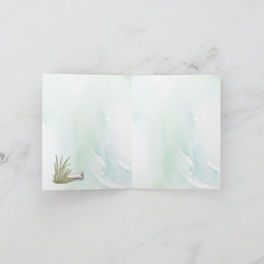 Brown Cockapoo Herzlichen Glückwunsch zum neuen Hu (Innenseite)