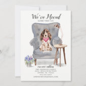 Brown Cocker Spanel Dog | Ankündigung der Beförder (Vorderseite)