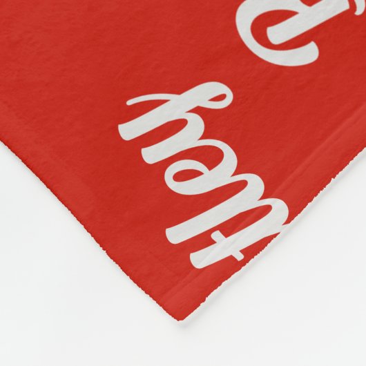 Brown Cocker Spaniel Dog Individuelle Name Weihnac Fleecedecke (Ecke)