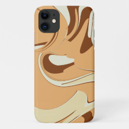 Brown Coffee Swirl Case-Mate iPhone Hülle